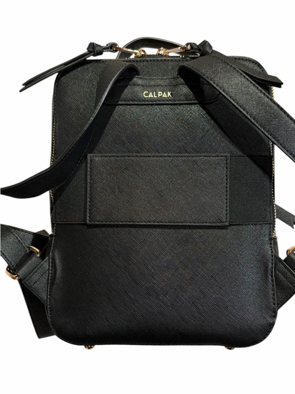 Calpak Black and Gold Kaya Mini Backpack Bag - Picture 4 of 11